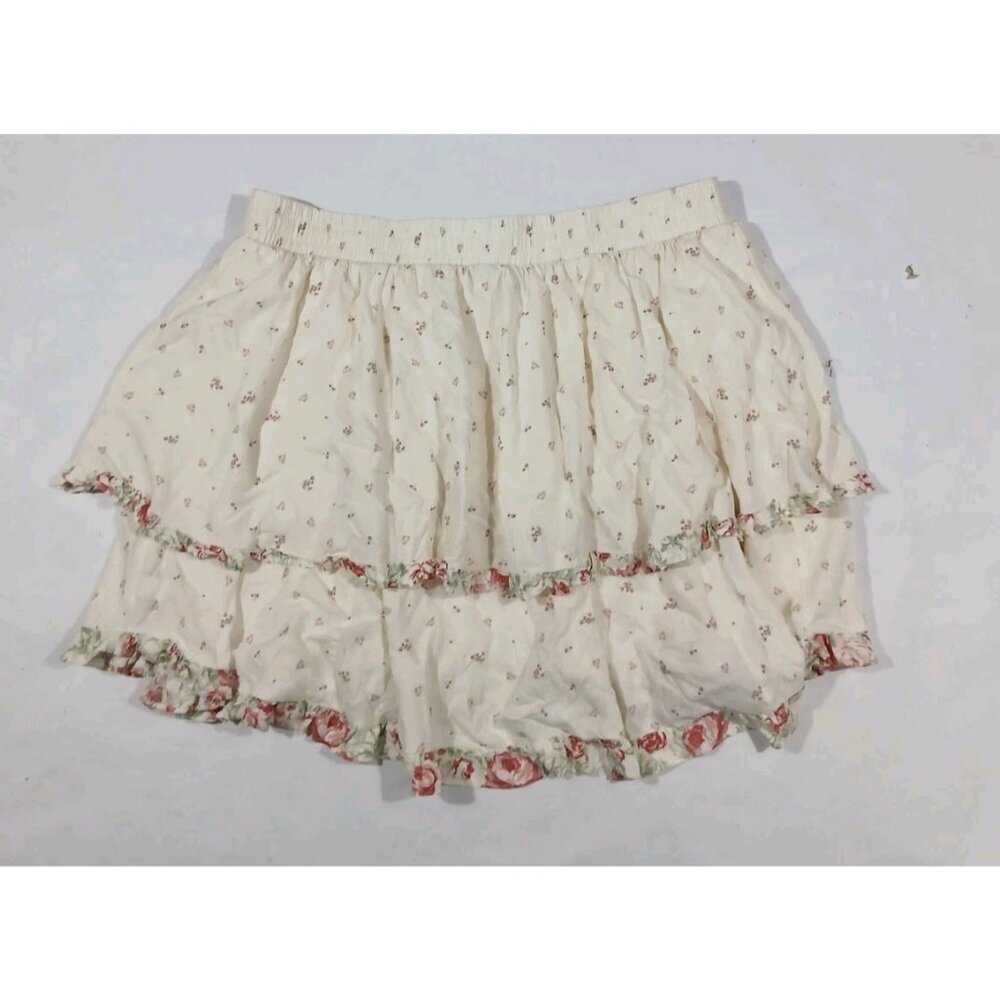 Torrid Mini Challis Ruffle Skirt - Picture 6 of 10